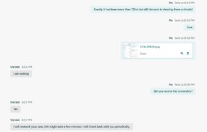 amazon live chat
